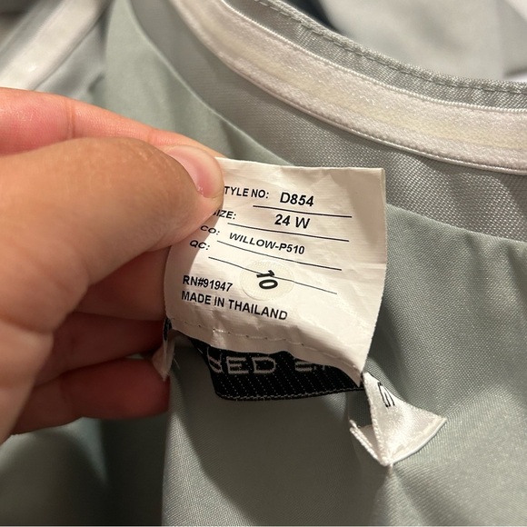 Alfred Sung Off the Shoulder Bow Corset Satin Trumpet Gown - Picture 8 of 8